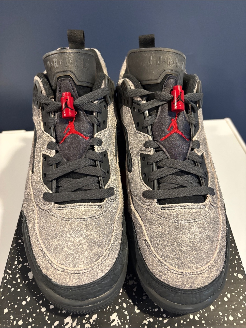 Nike Air Jordan Spizike Low 'Anthracite Gym Red